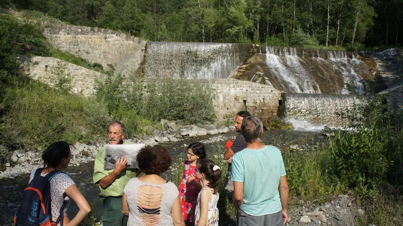 Parcours sens'action Les milles cascades · © Pays d'Art et d'Histoire