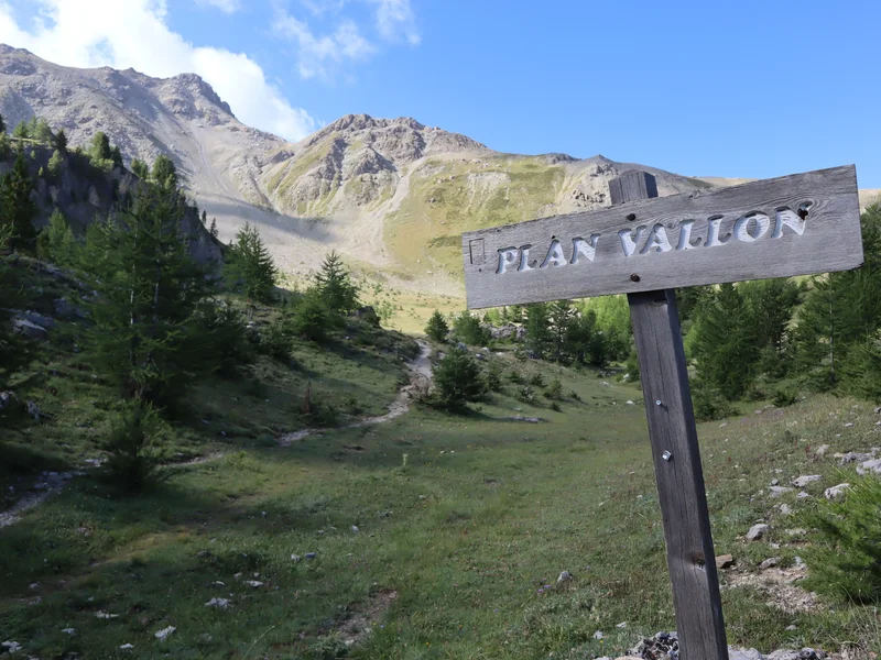 Panneau plan vallon · © Laury Chamerlat · Droits d'auteur