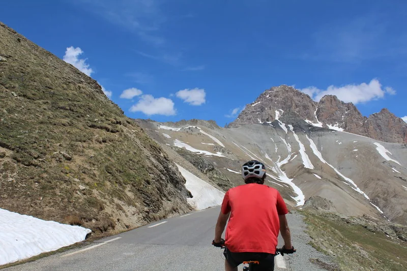Cyclisme Galibier · © ️Molinari Magda · Droits d'auteur