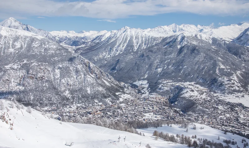 Vue sur Briançon depuis le Prorel · © T.Blais · Droits d'auteur