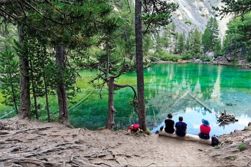 Le Lac Vert de la Vallée Étroite · © Michel.Ducroux © Office de Tourisme des Hautes Vallées