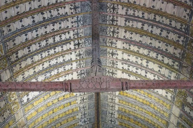 Peintures intérieures de l'église de La-croix-du-Perche · © admin-pnrp
