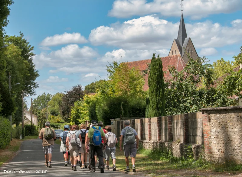 La traversée du bourg de Dorceau · © Didier Orsal