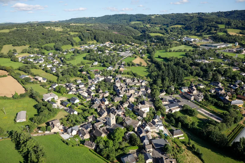 Photo aérienne d'Agen d'Aveyron