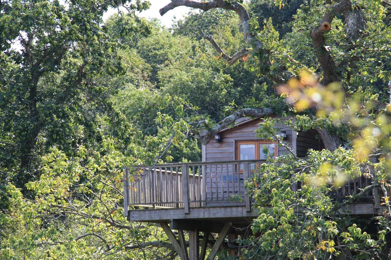 Cabane dans les arbres-Perché dans le Perche-Bellou-le-Trichard · © admin-pnrp