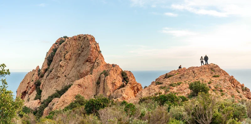 Randonnée Rocher Saint-Barthélémy depuis la Pointe de l'Observatoire — Saint-Raphaël